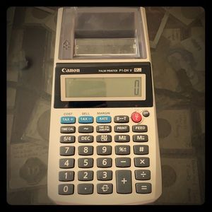 Canon P1-DH III Palm Size Printing Calculator
